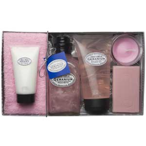 Gift selection of pampering products, perfect for Christmas, birthdays and anniversaries
